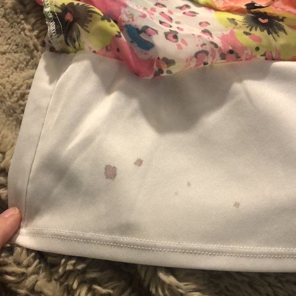 🎉4 for $20 Forever Me Hawaiian Print Ruffled Tier Dress, size 8 - Picture 7 of 8